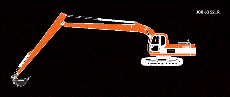 Jcb Js22lr DWG Block for AutoCAD
