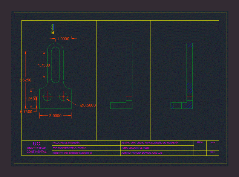 Keyhole DWG Block for AutoCAD