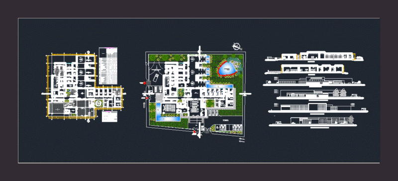 Kidney Hemodialysis Clinic DWG Section for AutoCAD