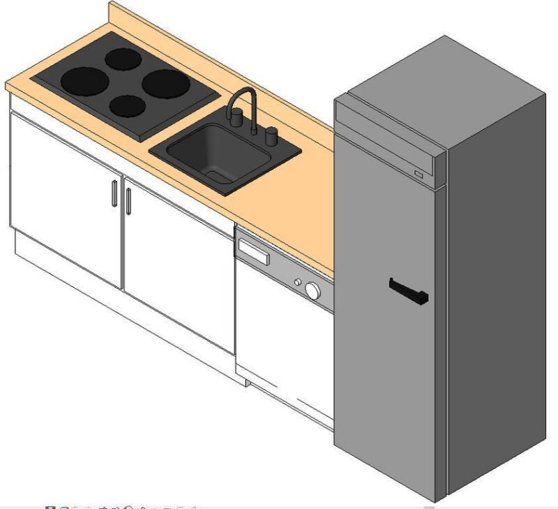 Kitchen 3D RFA Model