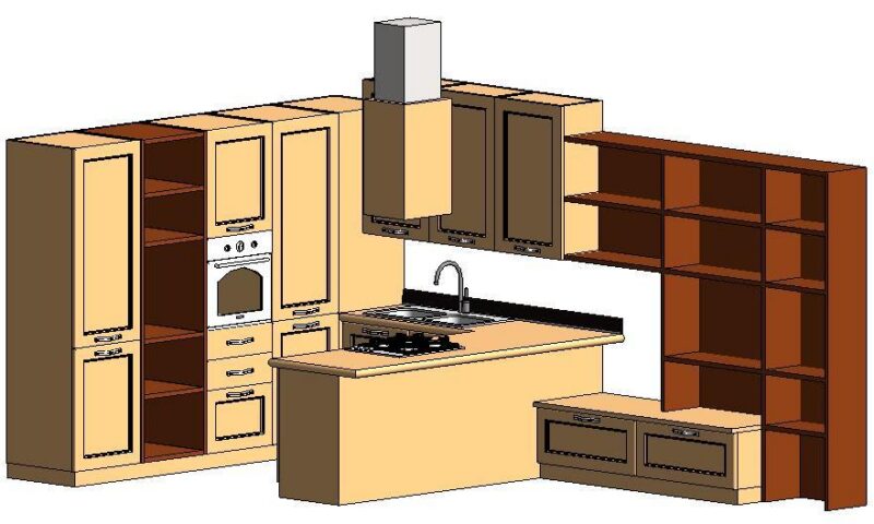 Kitchen 3D RFA Model