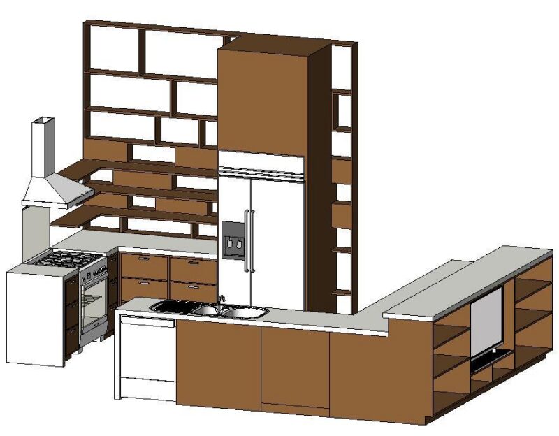 Kitchen 3D RFA Model