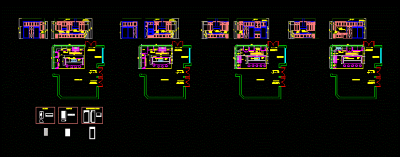 Kitchen Design And Details 3D DWG Detail for AutoCAD