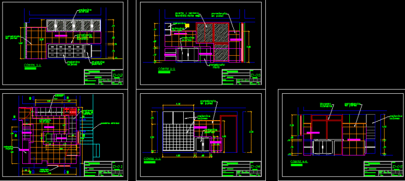 Laboratory DWG Full Project for AutoCAD