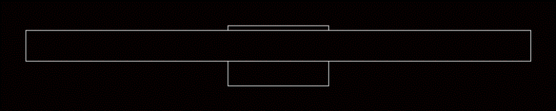 Lcd Top View DWG Block for AutoCAD