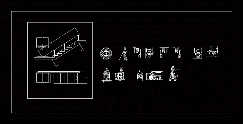 Library Health DWG Plan for AutoCAD