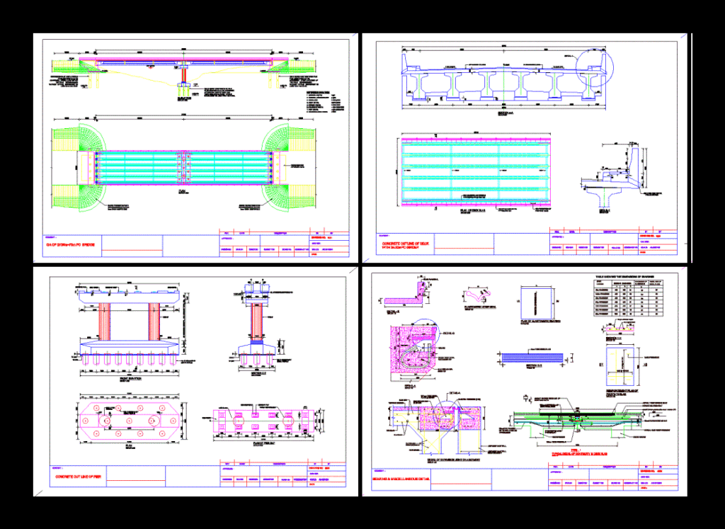 Lrfd Bridge Design Method DWG Block for AutoCAD