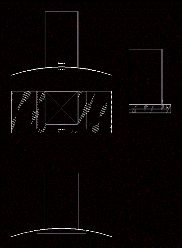 Mabe Iomabe Bell 600410 DWG Block for AutoCAD