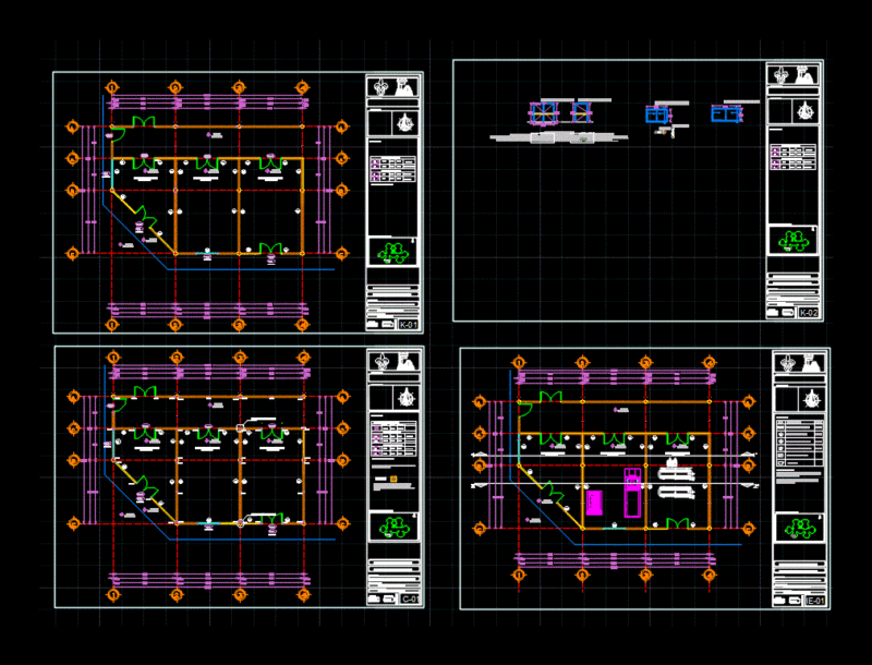 Machine Room Of Hospital DWG Plan for AutoCAD