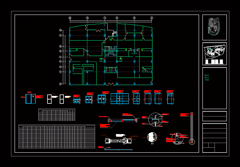 Map Canceleria DWG Detail for AutoCAD • Designs CAD