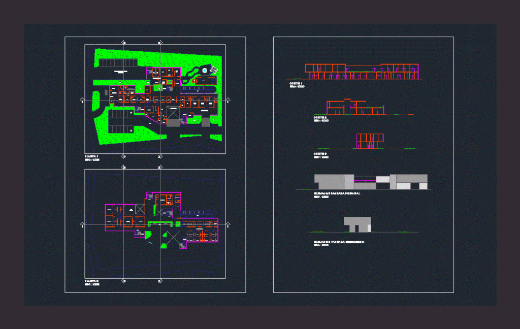 Maternal And Child Clinic DWG Block for AutoCAD