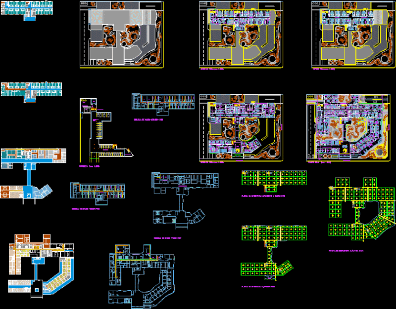 Maternal And Child Hospital DWG Block for AutoCAD