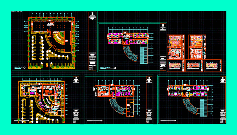 Maternity Hospital DWG Section for AutoCAD