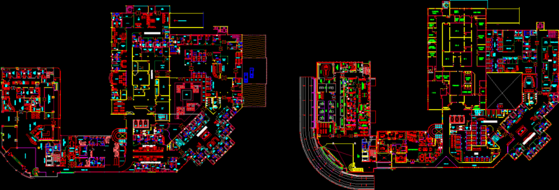 Mayapada Hospital DWG Block for AutoCAD