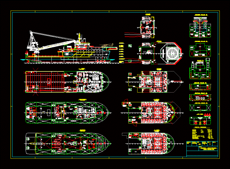 Mayor Boat Dp DWG Section for AutoCAD