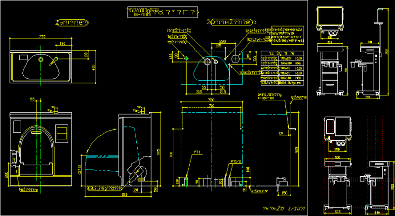 Medical Appliances DWG Block for AutoCAD