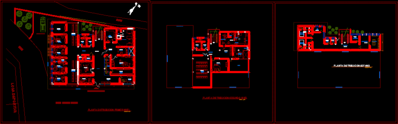 Medical Center DWG Block for AutoCAD