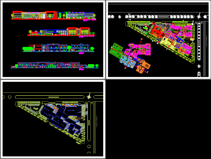 Medical Center In Piura – Spain 2D DWG Plan For AutoCAD