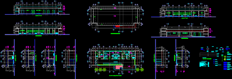 Medical Clinic DWG Block for AutoCAD