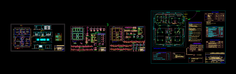 Medical Cnter DWG Block for AutoCAD