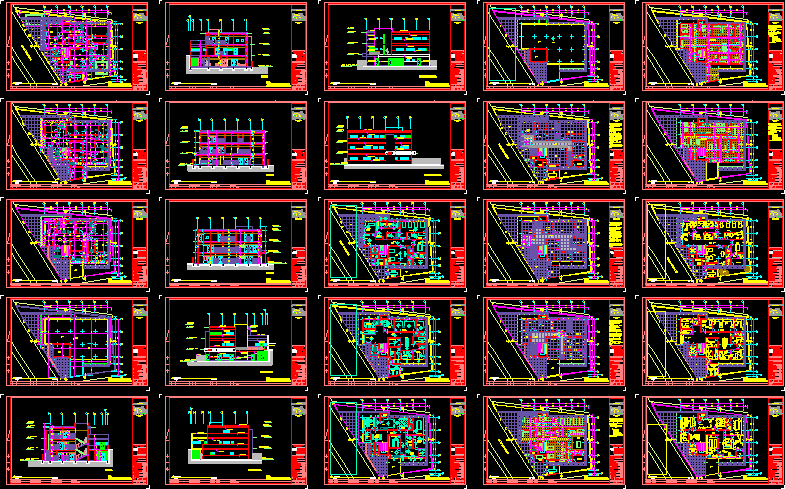 Medical Diagnose Center 2D DWG Full Project For AutoCAD