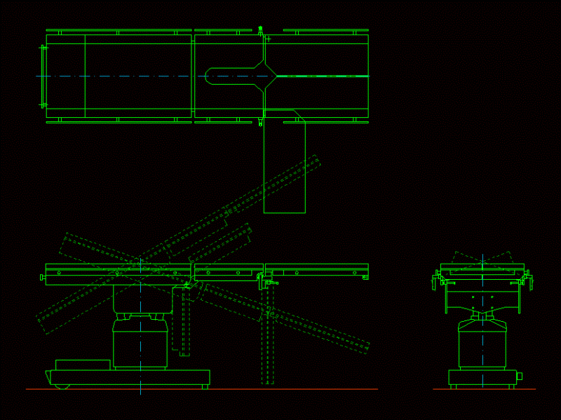 Medical X-Ray Bed DWG Block for AutoCAD