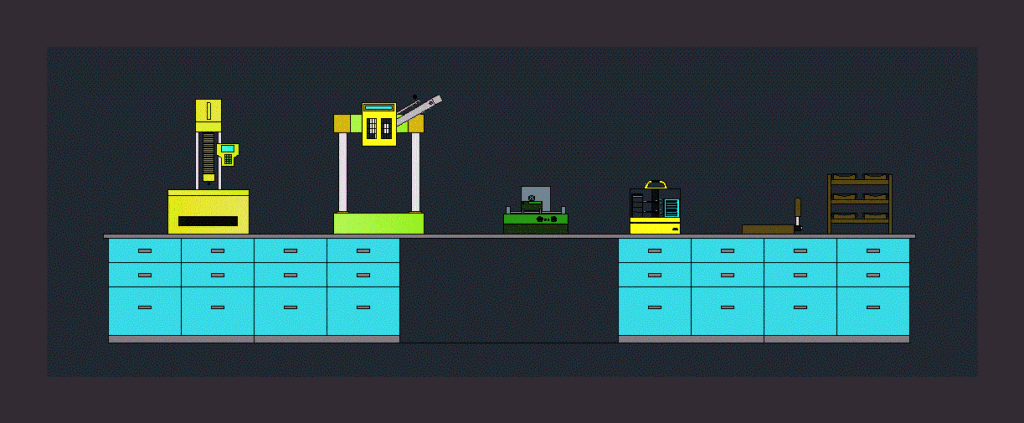 Mesa Lab DWG Block for AutoCAD