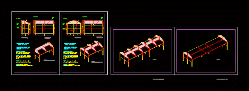 Mesa Library Reading DWG Detail for AutoCAD