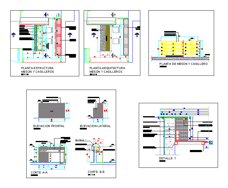 Meson Janitors DWG Detail for AutoCAD • Designs CAD