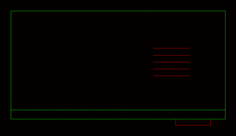 Microwave DWG Block for AutoCAD
