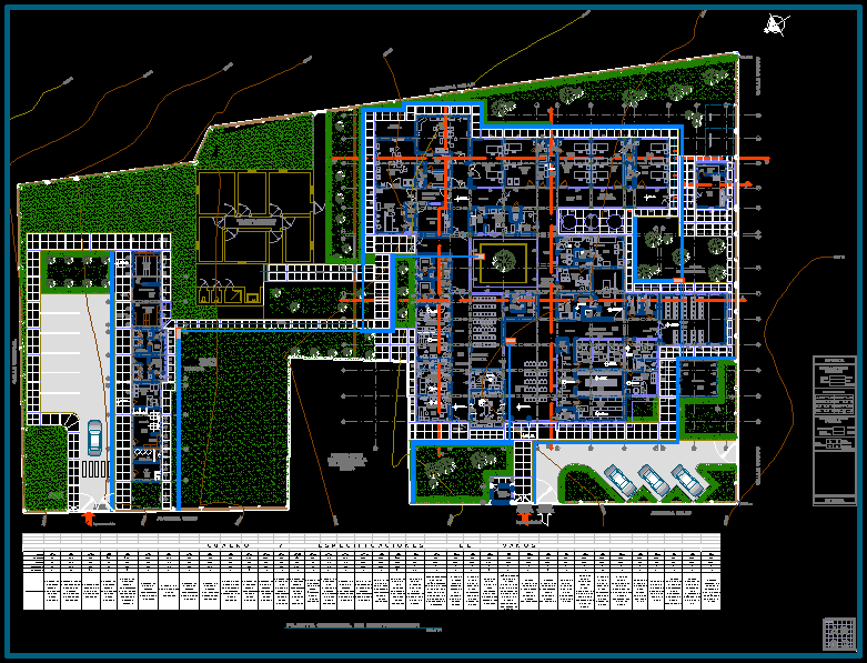 Mini Hospital DWG Block for AutoCAD â€¢ Designs CAD