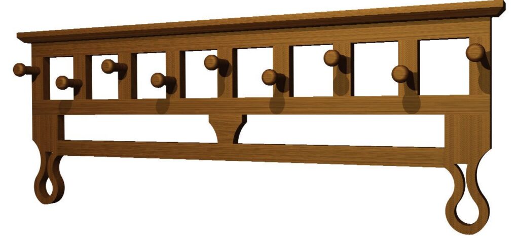 Modern Hanger 3D DWG Model for AutoCAD