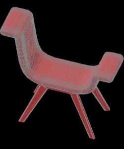 Modern Chair 3D DWG Model for AutoCAD
