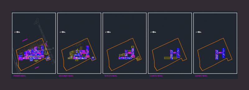 Moquegua Hospital DWG Plan for AutoCAD