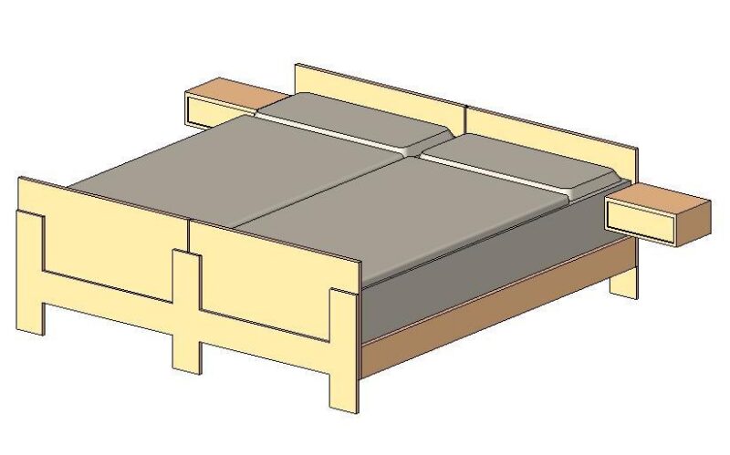 Ned 3D DWG Model for AutoCAD