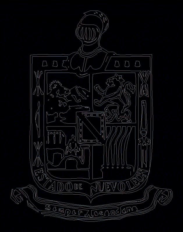 New Coat Of Leon DWG Block for AutoCAD