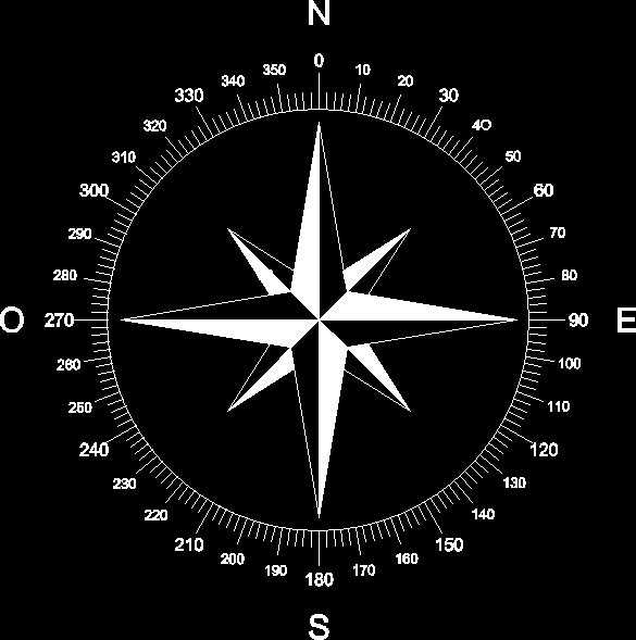 North Arrow Symbol DWG Block for AutoCAD • Designs CAD