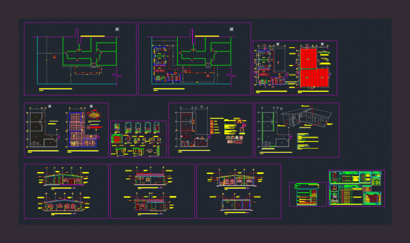 Office DWG Block for AutoCAD