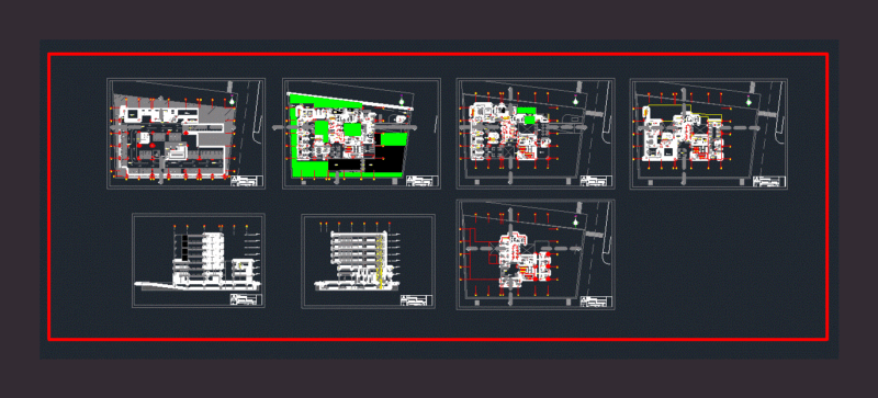 Oncologica Health Clinic DWG Section for AutoCAD