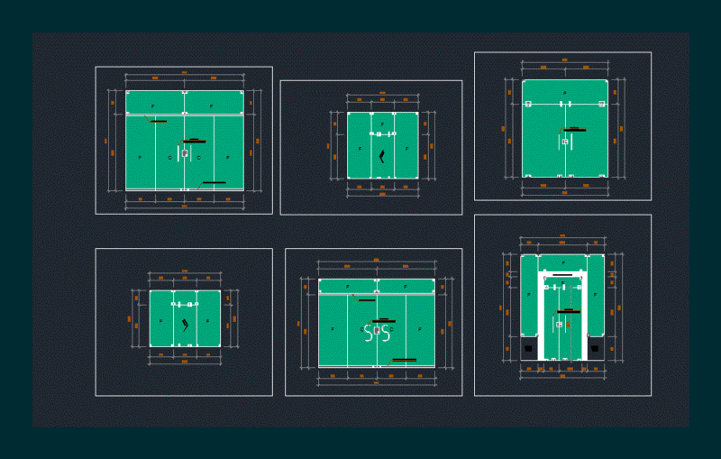 Openings DWG Block for AutoCAD