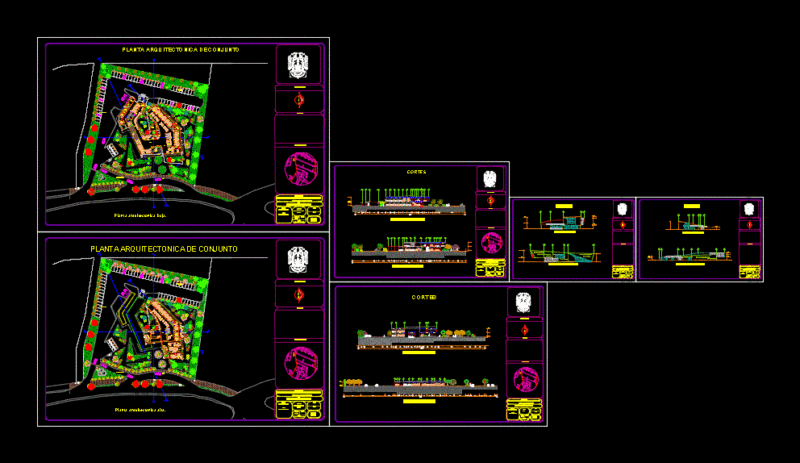 Outpatient Clinic DWG Plan for AutoCAD