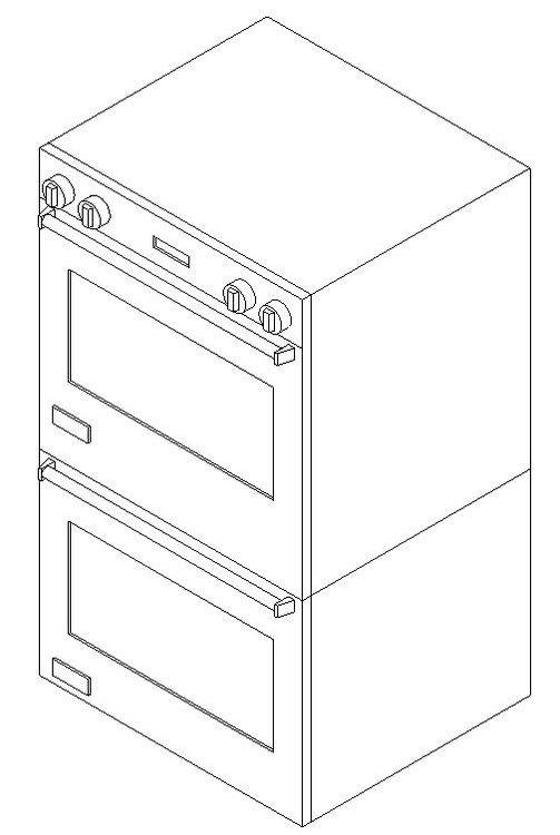 Oven 3D DWG Model For AutoCAD • Designs CAD