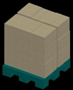 Palet 3D DWG Model for AutoCAD