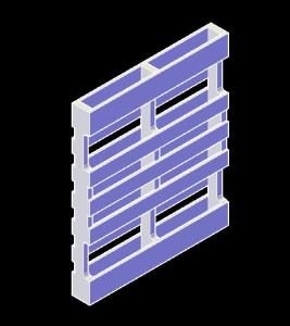 Pallet 3D DWG Model for AutoCAD