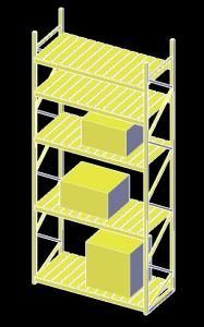 Pallet Shelf 3D DWG Model for AutoCAD