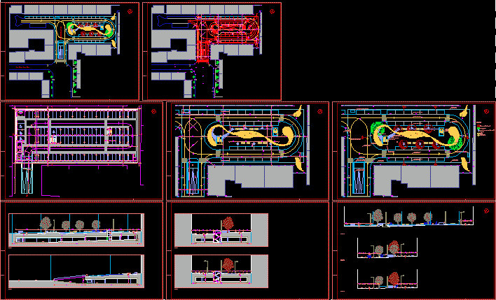 Parking Garage Plan 2D DWG for AutoCAD – Designs CAD