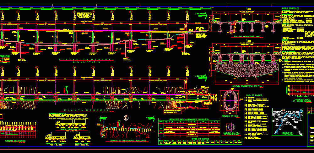 Parts Of A Bridge DWG Block for AutoCAD • Designs CAD