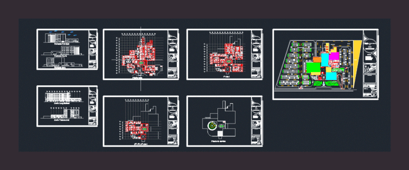 Pediatric Hospital Of The State Of Durango DWG Block for AutoCAD