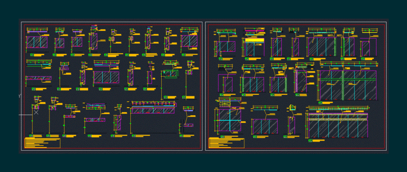 Pivot Window – Window Swing DWG Block for AutoCAD