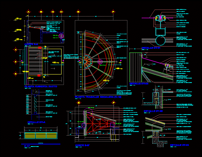 Plan A Skylight DWG Plan for AutoCAD